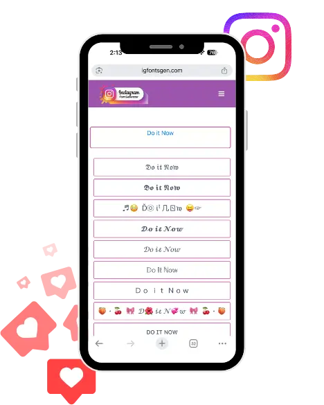 Instagram Fonts Generator ➜#𝟙😍⚡ Copy ✂ ⓐⓝⓓ Paste 💕 4 type your text
